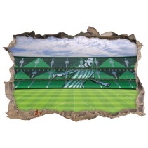 Vinilos 3d estadio de fútbol benito villamarín real betis balompié